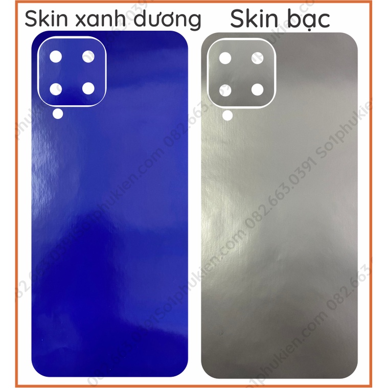 Miếng dán mặt lưng kèm cam skin carbon Samsung M33 5G / M53 5G