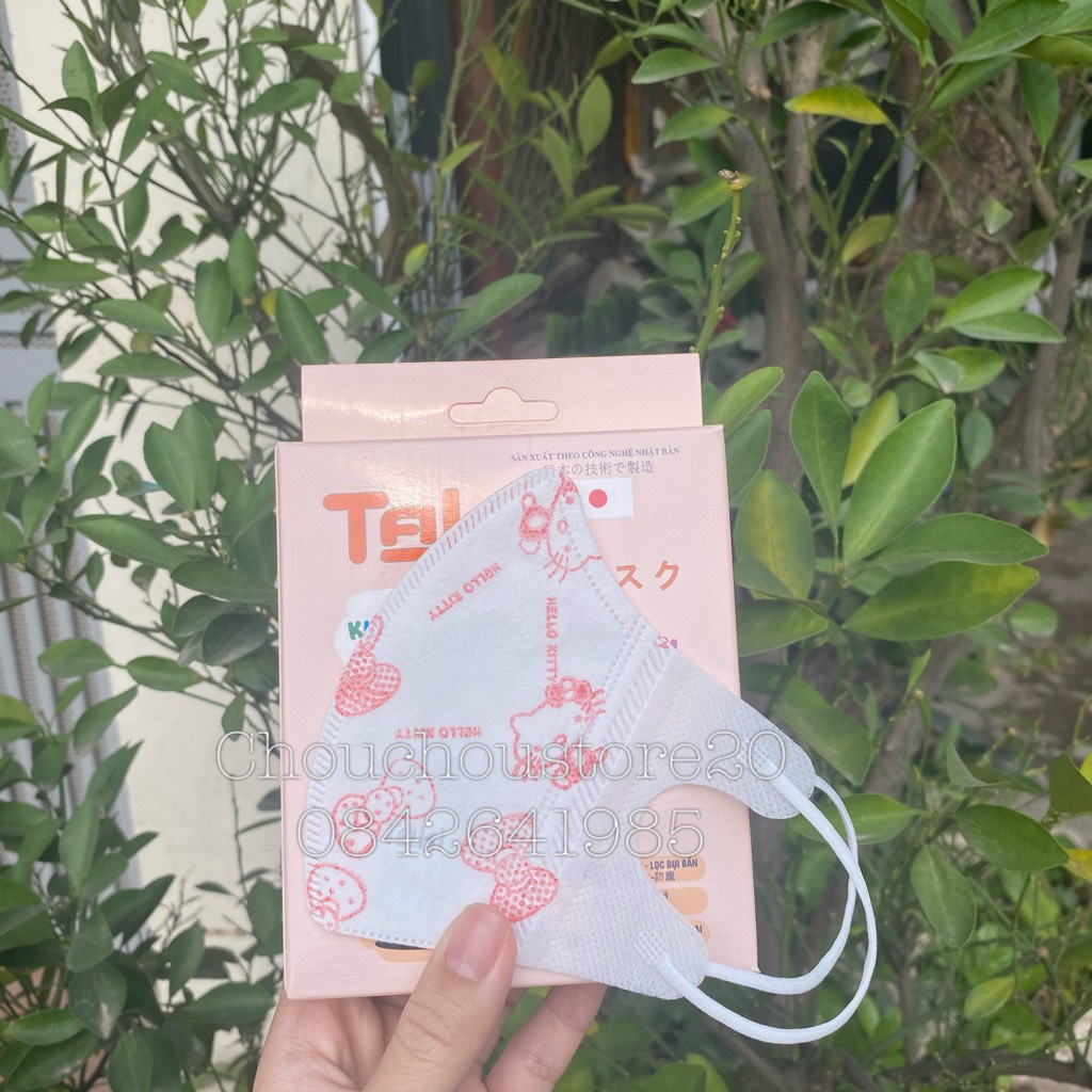 [Có Sẵn] Hộp 10 Chiếc Khẩu Trang Y Tế 5D Mask Taki Công Nghệ Nhật Bản Trơn/Hình Dành Cho Mọi Lứa Tuổi