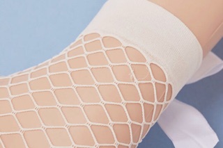 (Có sẵn) vớ lưới nơ ngắn