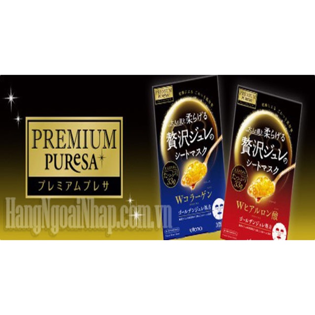 Sale 10 miếng mặt nạ Golden jelly Nhật Bản