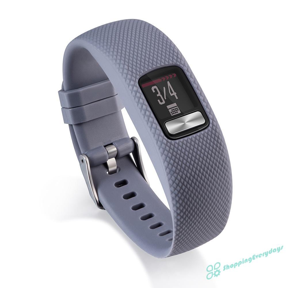 Dây Đeo Silicon Thay Thế Cho Đồng Hồ Thông Minh Garmin Vivofit 4