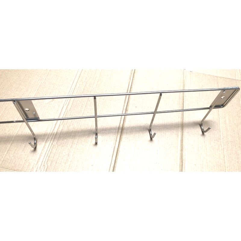 Móc treo đồ inox hình bướm, chữ S không gỉ, thanh treo 7 móc