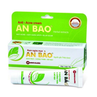 Kem ngừa mụn an bảo - tube 15 gr