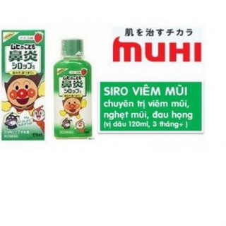 Siro muhi trị viêm mũi nghẹt mũi siêu nhạy cho bé