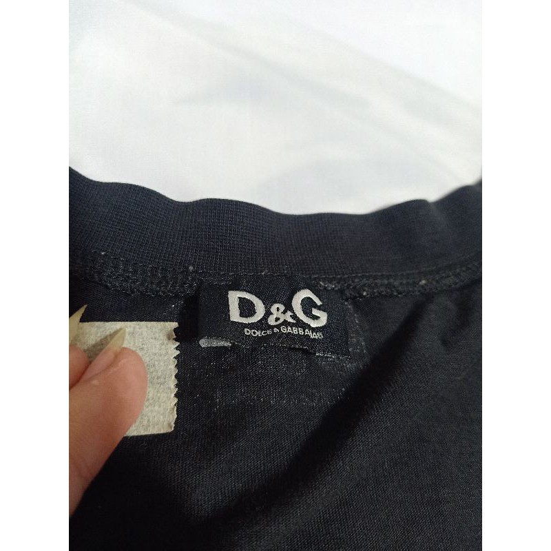 áo thun dolce and Gabbana real authentic chính hãng áo phông dg