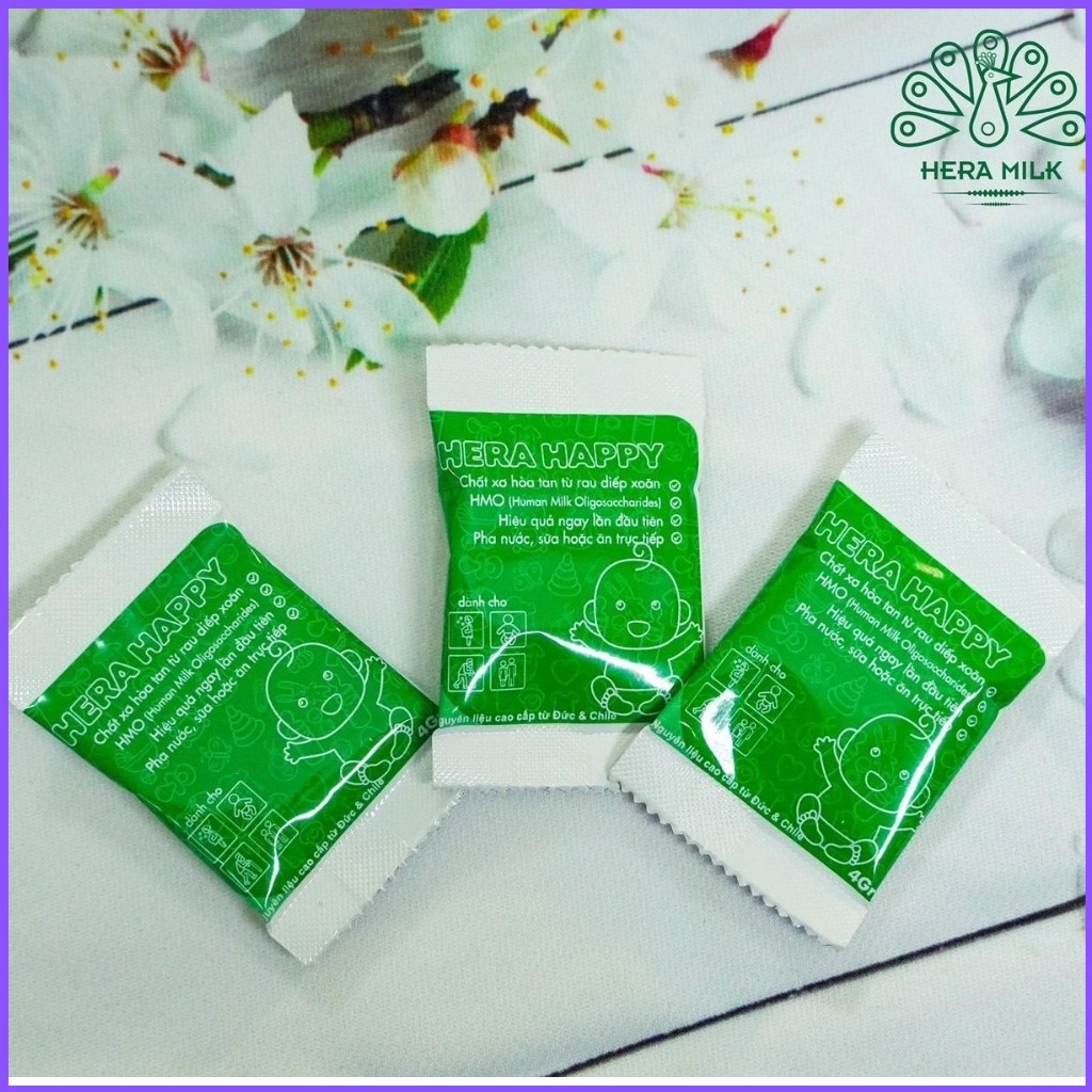 Chất Xơ HERA HAPPY CX02 - Chất xơ Hòa Tan - Hỗ Trợ Táo Bón - Bổ sung Chất xơ (02 Hộp = 30 Gói) | BigBuy360 - bigbuy360.vn