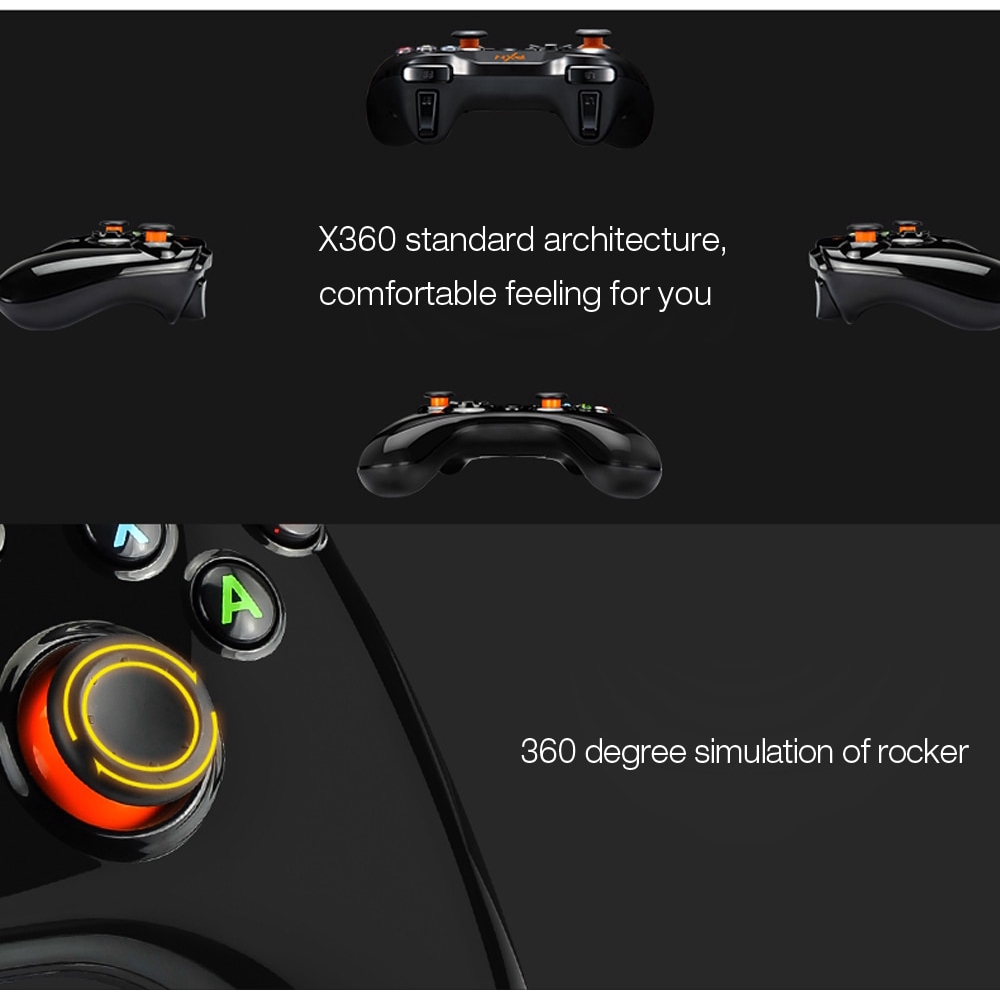 Tay cầm chơi game PXN-9613 kết nối bluetooth chất lượng cao cho PC/máy tính bảng/Andr