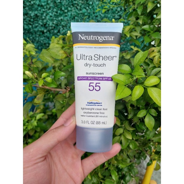 Kem chống nắng Neutrogena Ultra Sheer SPF 55 (88mL)