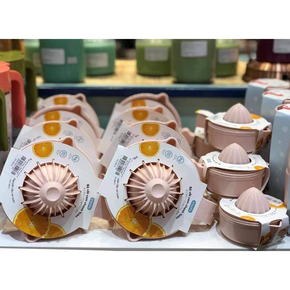 Bộ vắt cam chanh tiện dụng có lọc và không lọc Yoko - thương hiệu Inochi