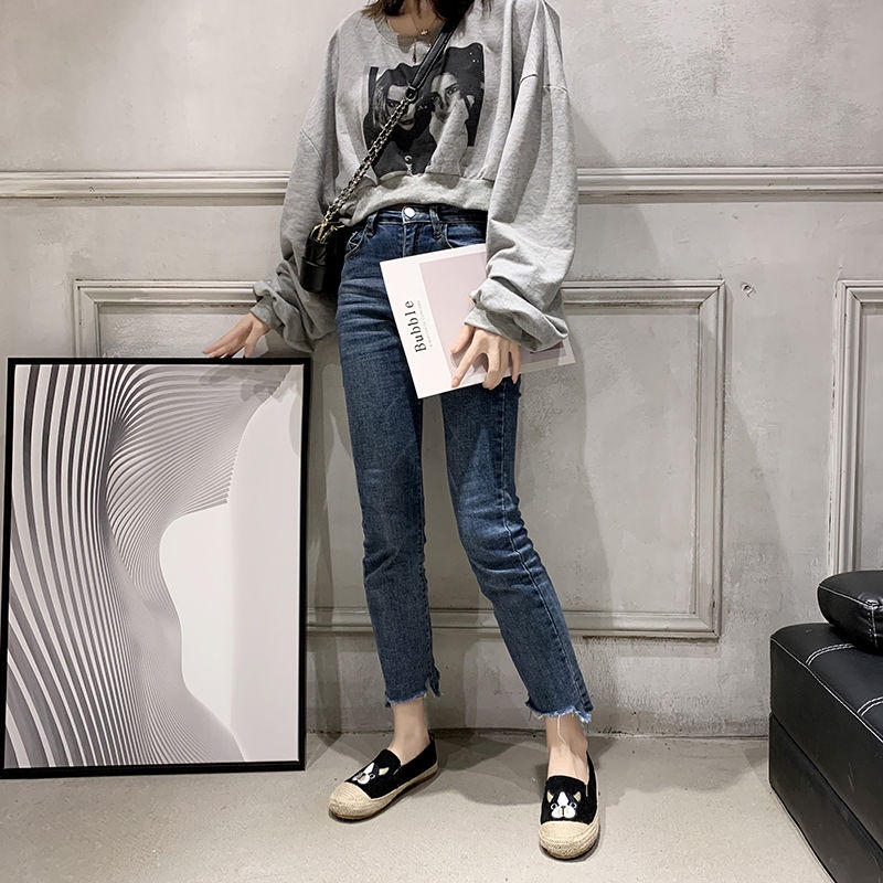 Giày Lười Đế Bằng Phong Cách Hàn Quốc Hợp Thời Trang Mới Cho Nữ