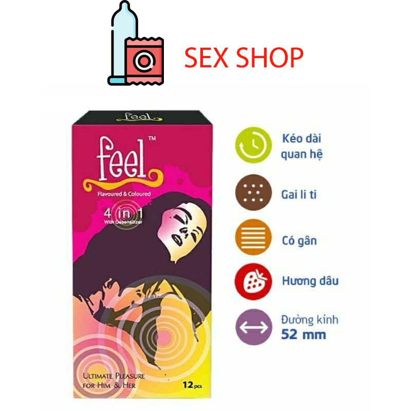 BAO CAO SU FEEL 4 IN 1, CÓ GAI GÂN, NÚT THẮT VÀ KÉO DÀI THỜI GIAN