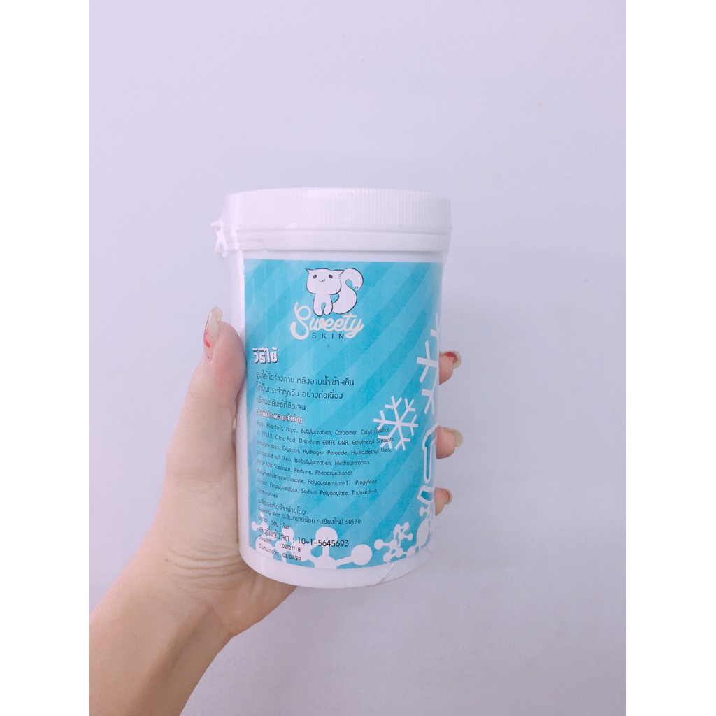 Kem Dưỡng Trắng Da DNA Body White Cream 500g