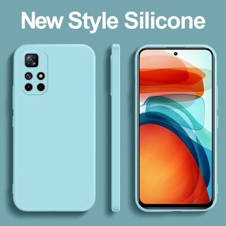 Ốp Điện Thoại Silicon Dẻo Hình Vuông Bảo Vệ Camera Cho Xiaomi Mi POCO M4 M3 Pro Redmi Note 11 10 Pro
