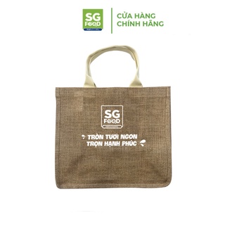 Túi cói xách tay sg food, đi biển, đi làm, đi chơi