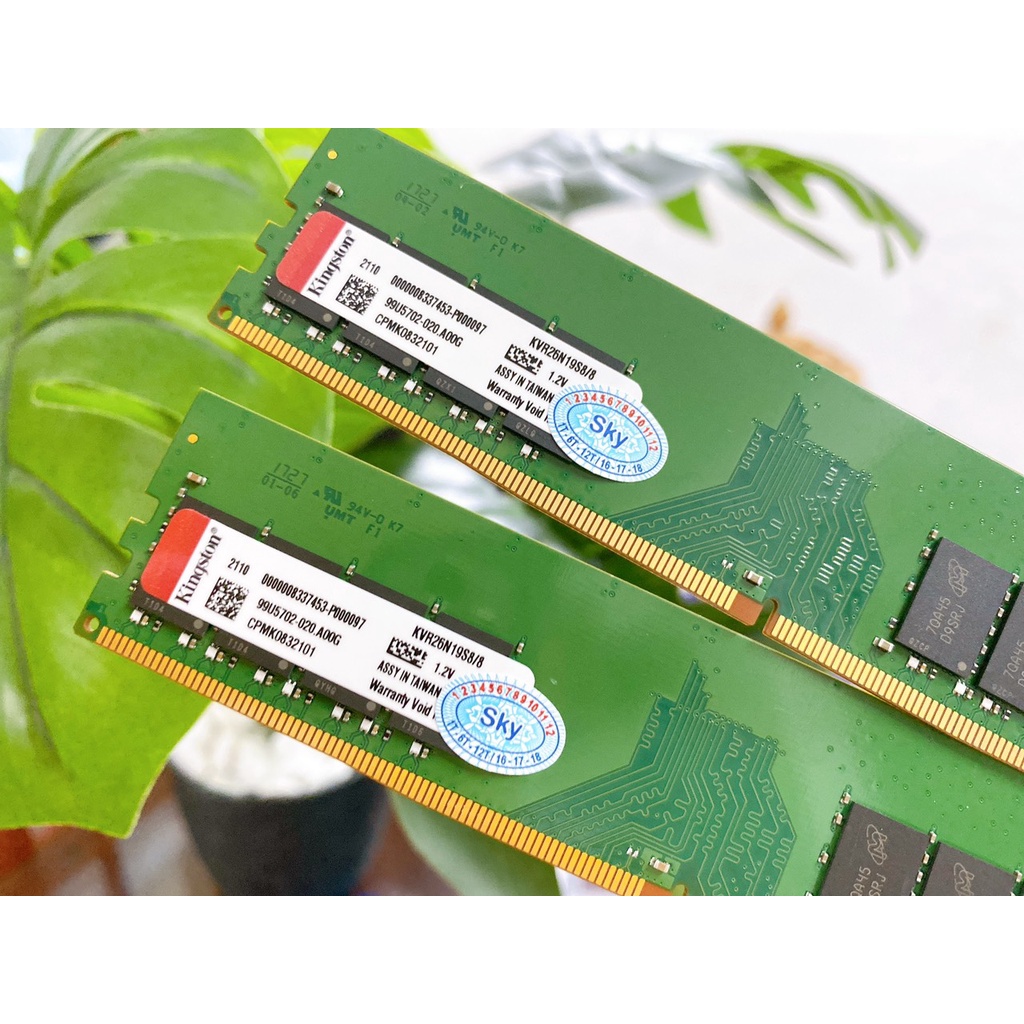 Ram 8GB DDR4 Kingston Samsung Hynix 2400MHz 2666MHz Dùng Cho PC Desktop - Mới Bảo hành 36 tháng