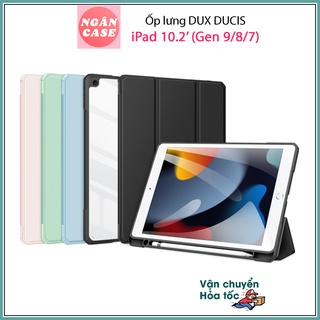 Bao da DUX DUCIS cho iPad 10.2 inch (iPad Gen 9 8 7) - Mặt lưng trong, Có Khay Đựng Bút (DÒNG thumbnail