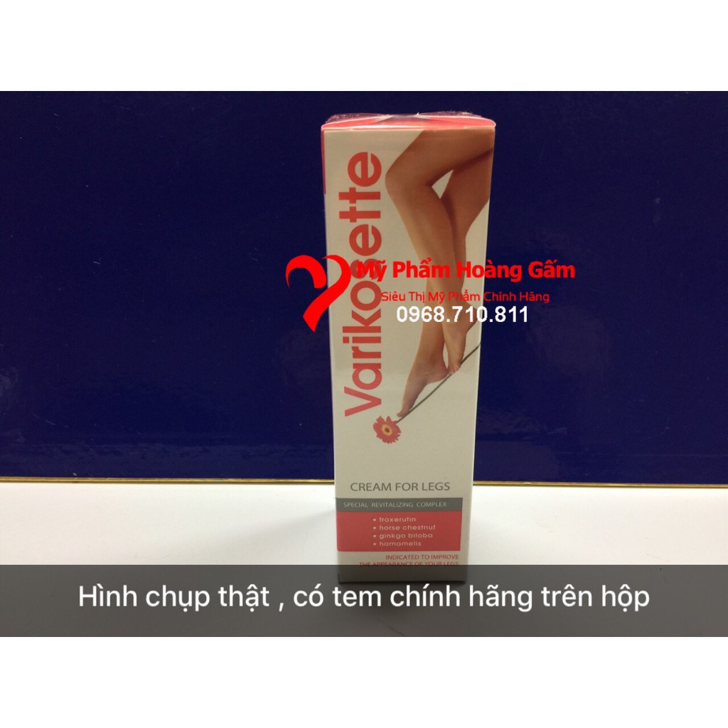 {Ảnh Thật - Chính Hãng} Kem Giãn Tĩnh Mạch Varikosette Nga 75ml