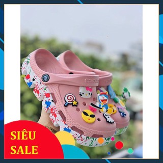 Combo dép sục siêu xinh tặng kèm 10 stk )