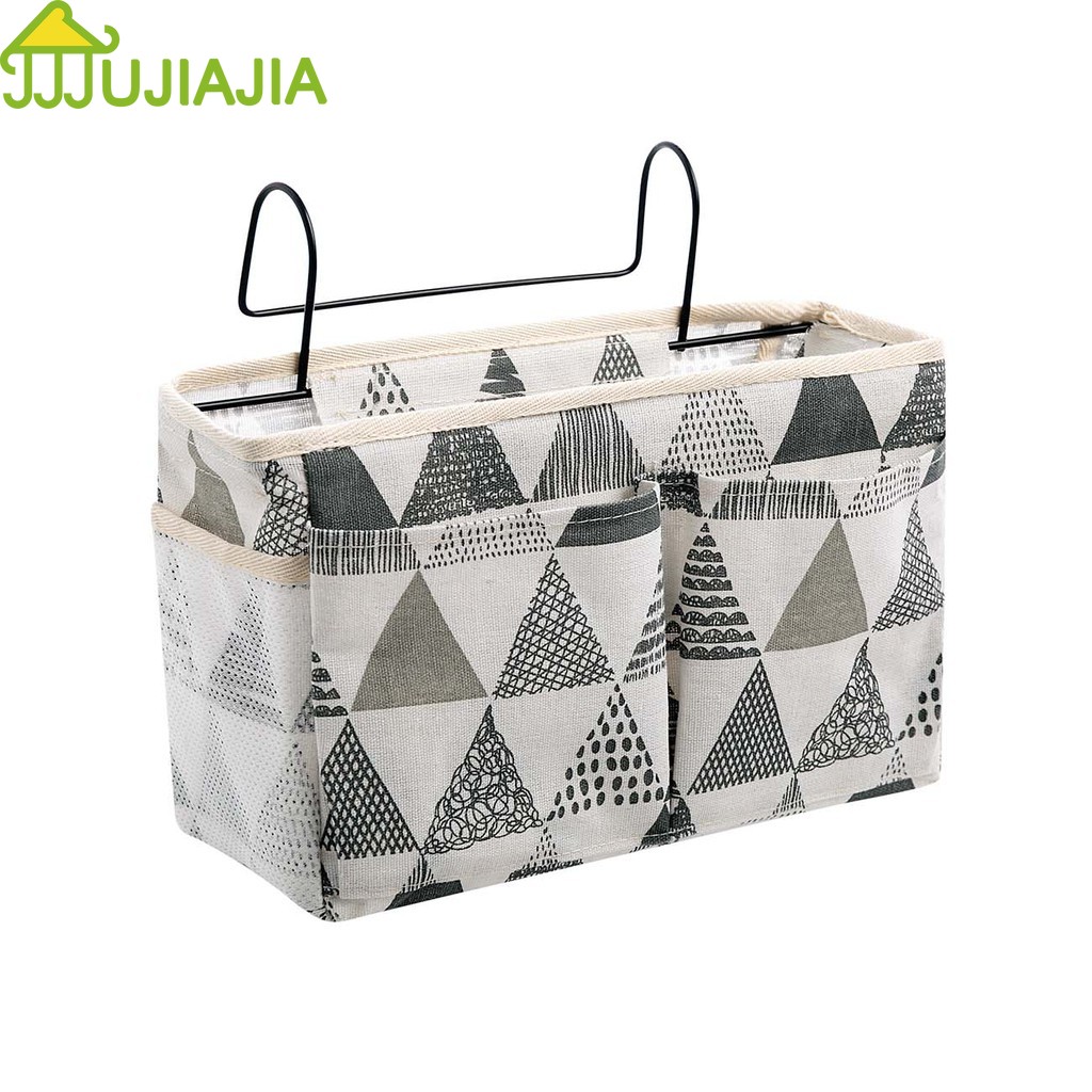Túi Vải JUJIAJIA Đựng Vật Dụng Treo Cạnh Giường Tiện Lợi