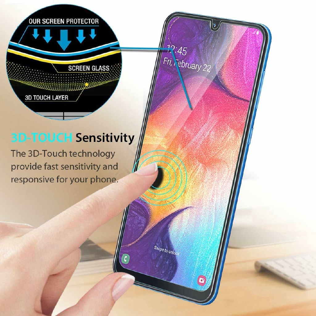 Miếng dán kính cường lực bảo vệ màn hình điện thoại Samsung Galaxy a50 Best a70 a40 A20 A10 M10