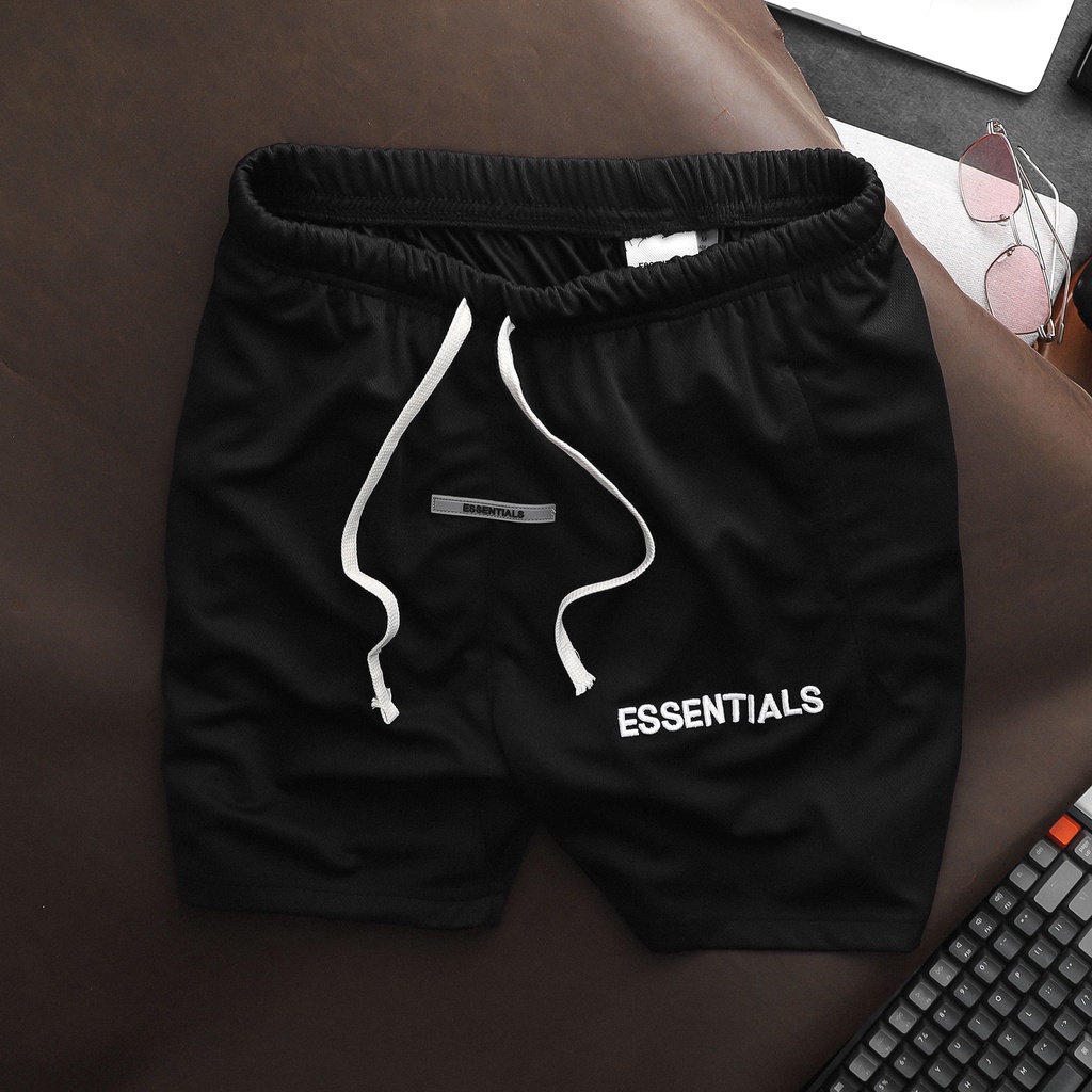 Quần short lửng nam lưng chun, chất thun vải mè cao cấp, phong cách streetstyle cá tính 10110