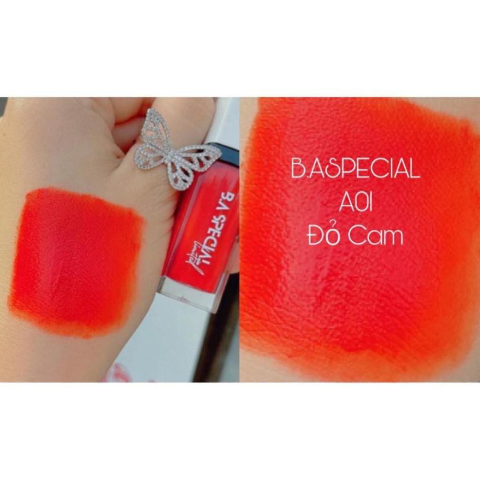 New New!  [A01 Đỏ Cam] Son B.A Special Limited – Son Hữu Cơ Không Chì Siêu Lì – Màu Son Sáng Da Tươi Tắn | BigBuy360 - bigbuy360.vn