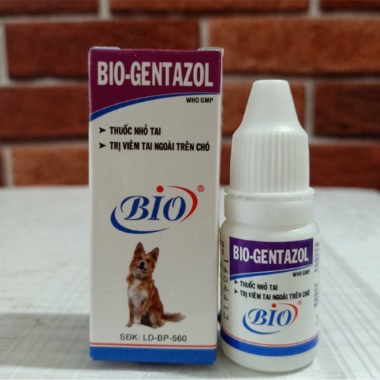 Nhỏ Tai Chó Mèo BIO Gentazol 10ml | PET2021