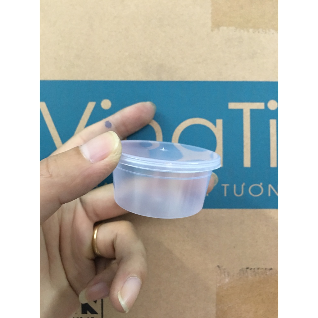 Lốc 50 Hũ Làm Bánh Flan, Rau Câu, Sữa Chua,Yaourt...