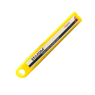 Vỉ_10 lưỡi dao nhỏ stacom e 2011 9mm