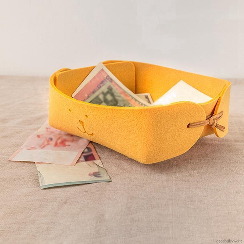 Giỏ Đựng Đồ Hình Mặt Cười Dễ Thương