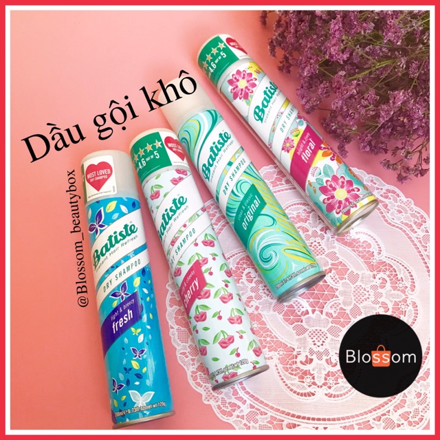 Dầu gội khô Batiste Dry Shampoo UK