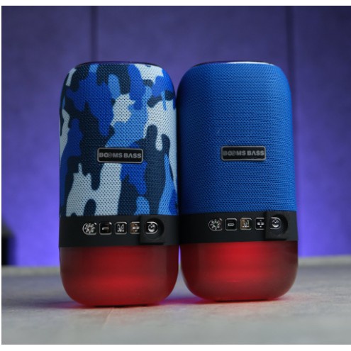 Loa Bluetooth Boombass L22 Bass Siêu Âm, Led Nhạc - Hỗ Trợ Thẻ Nhớ,Bluetooth,Audio 3.5mm