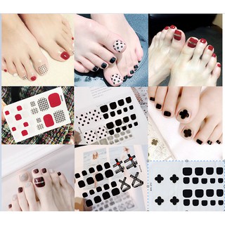 Nail sticker dán móng chân 3D chống nước thời trang chất lượng cao (11)