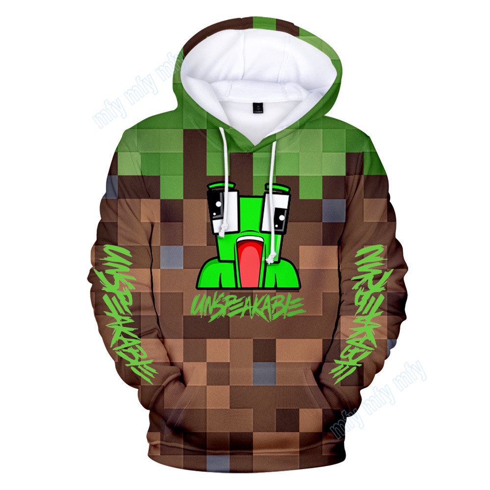 Áo Khoác Hoodie Thể Thao In Hình Game Unspeakable Cho Bé Trai Và Bé Gái
