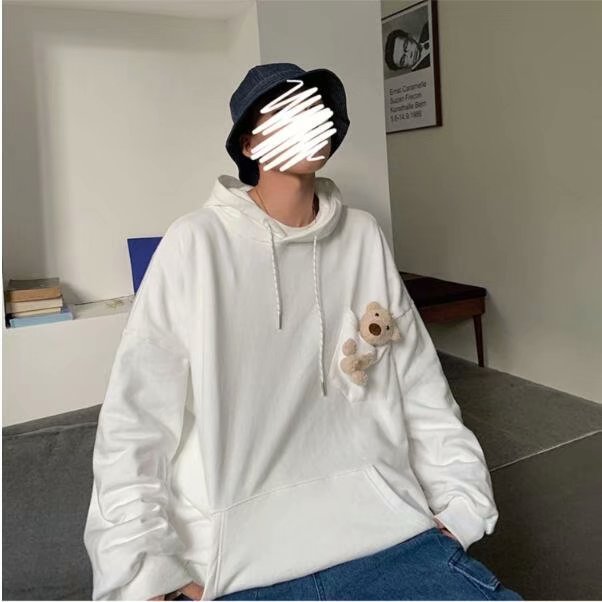 Áo Hoodie Thể Thao Phong Cách Hàn Quốc Cho Nam (3 Màu)