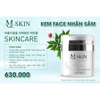 --mq skin-- kem face nhân sâm