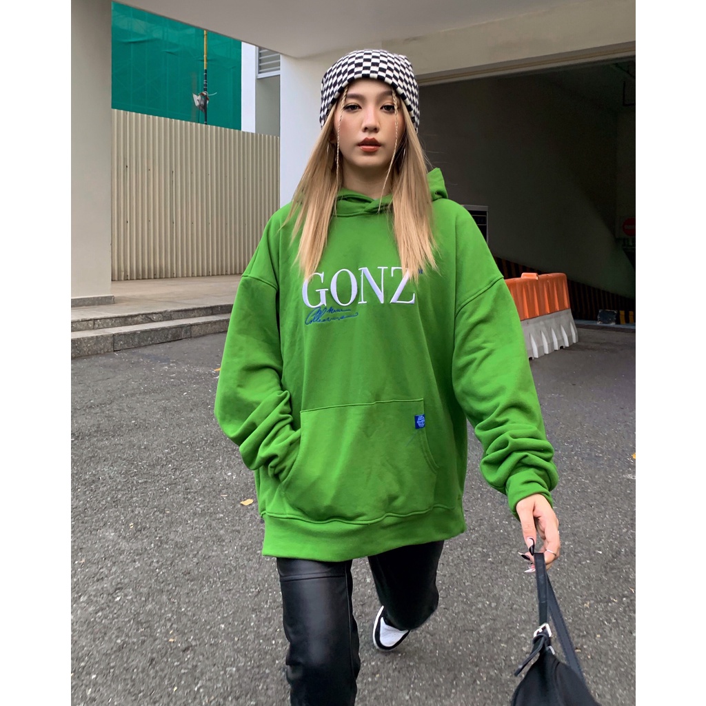 Áo Hoodie Nỉ Form Rộng Phong Cách Thu Đông - Hoodies 01 Màu Xanh Cốm | BigBuy360 - bigbuy360.vn