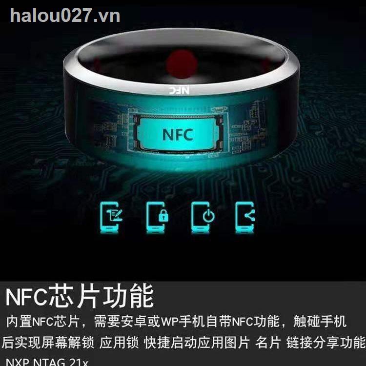 ANDROID Nhẫn Đeo Tay Thông Minh Nfc 2021 Đa Năng Chất Lượng Cao