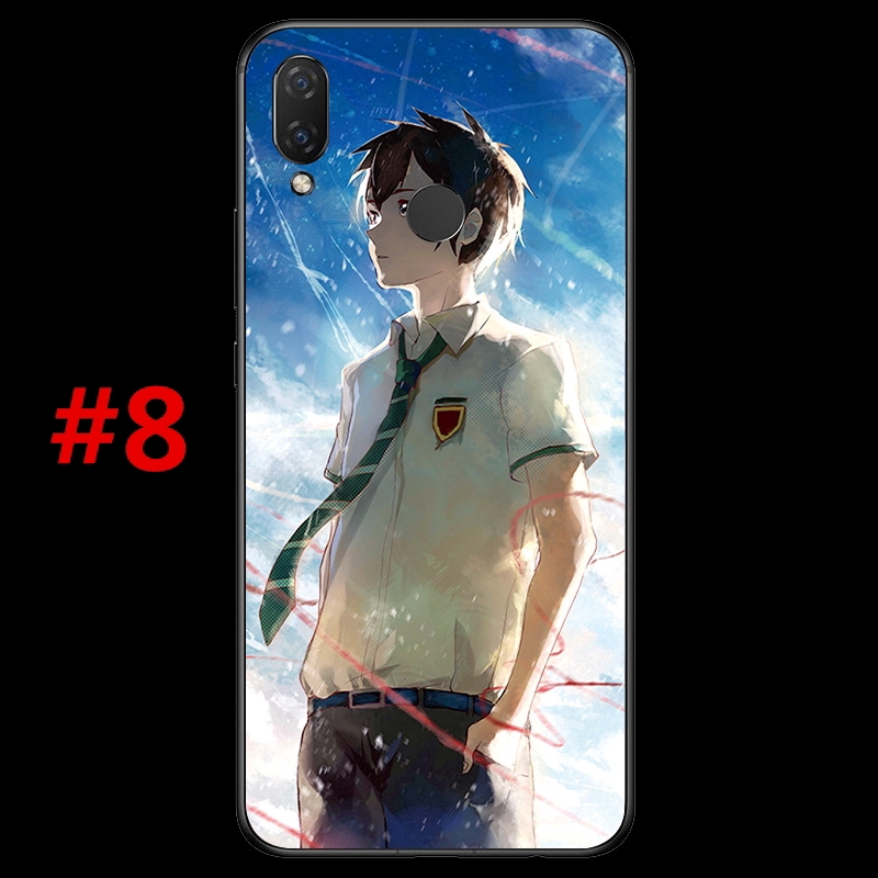 Ốp điện thoại silicon mềm in hình anime Your Name cho Huawei Nova 3 3i / P20 Pro Lite