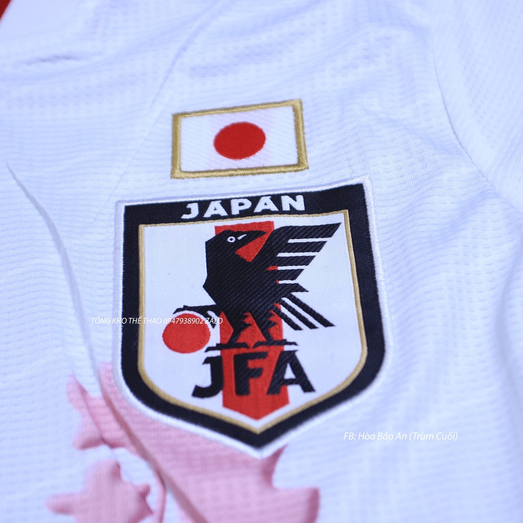 Bộ Quần Áo Đá Banh ĐT Nhật mùa 22/23 hàng cao cấp Thái 2 màu trắng,xanh