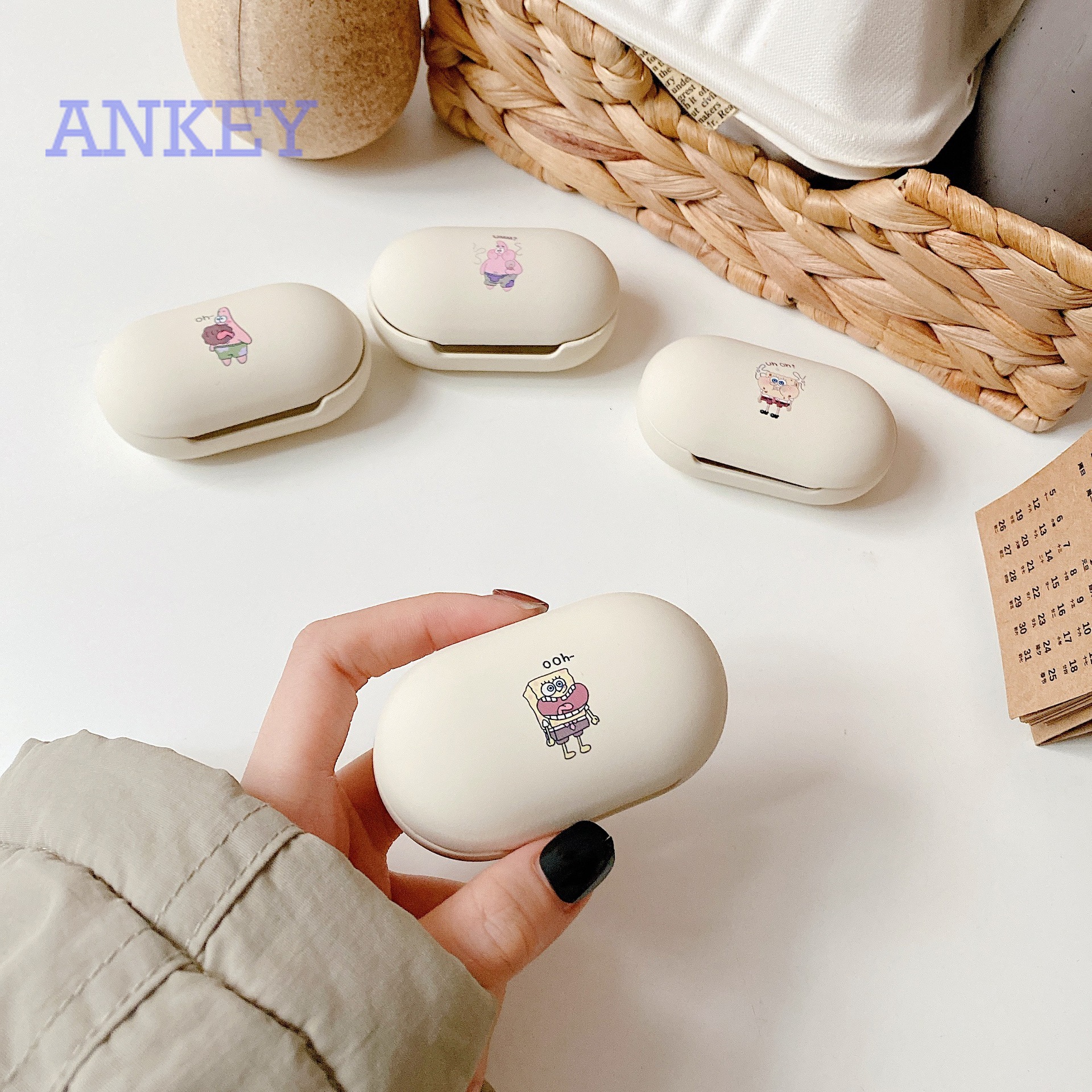 Cute Plastic Cover for Samsung Buds / Buds + Case Winnie the Pooh  Wireless Bluetooth Earphone Shockproof PC Hard Case Headphone Box