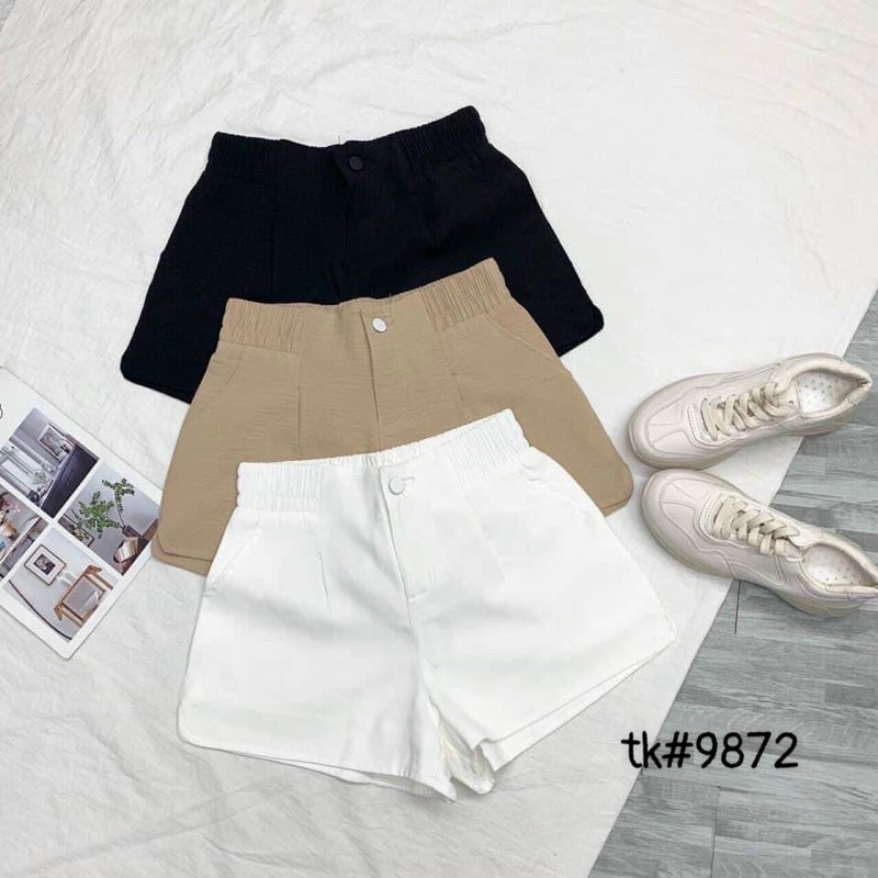 Quần short da 1 cúc hàng loại 1
