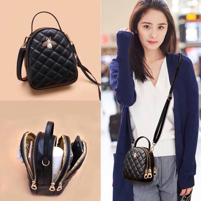 Balo Con Ong Đeo Chéo 🧡🧡🧡 Freeship