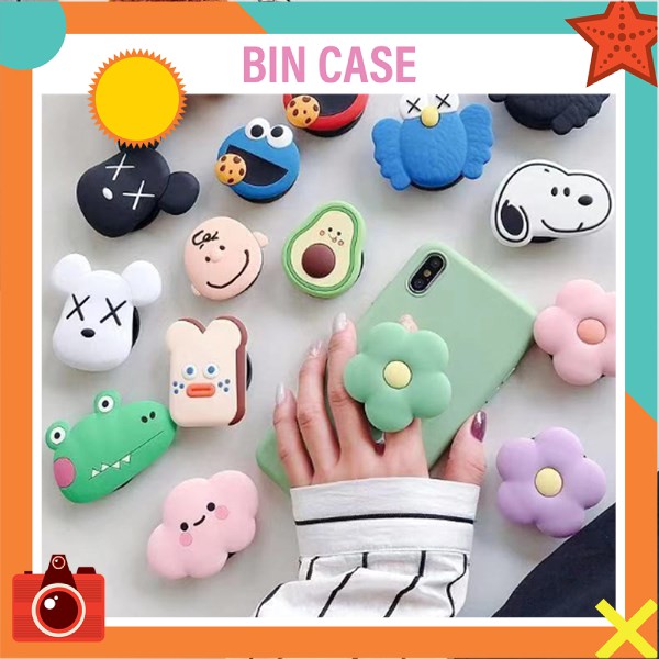 Giá Đỡ Điện Thoại Popsocket Silicon Lồng Ngón Tay💖FREE SHIP💖 LOẠI ĐẸP - MẪU NGẪU NHIÊN