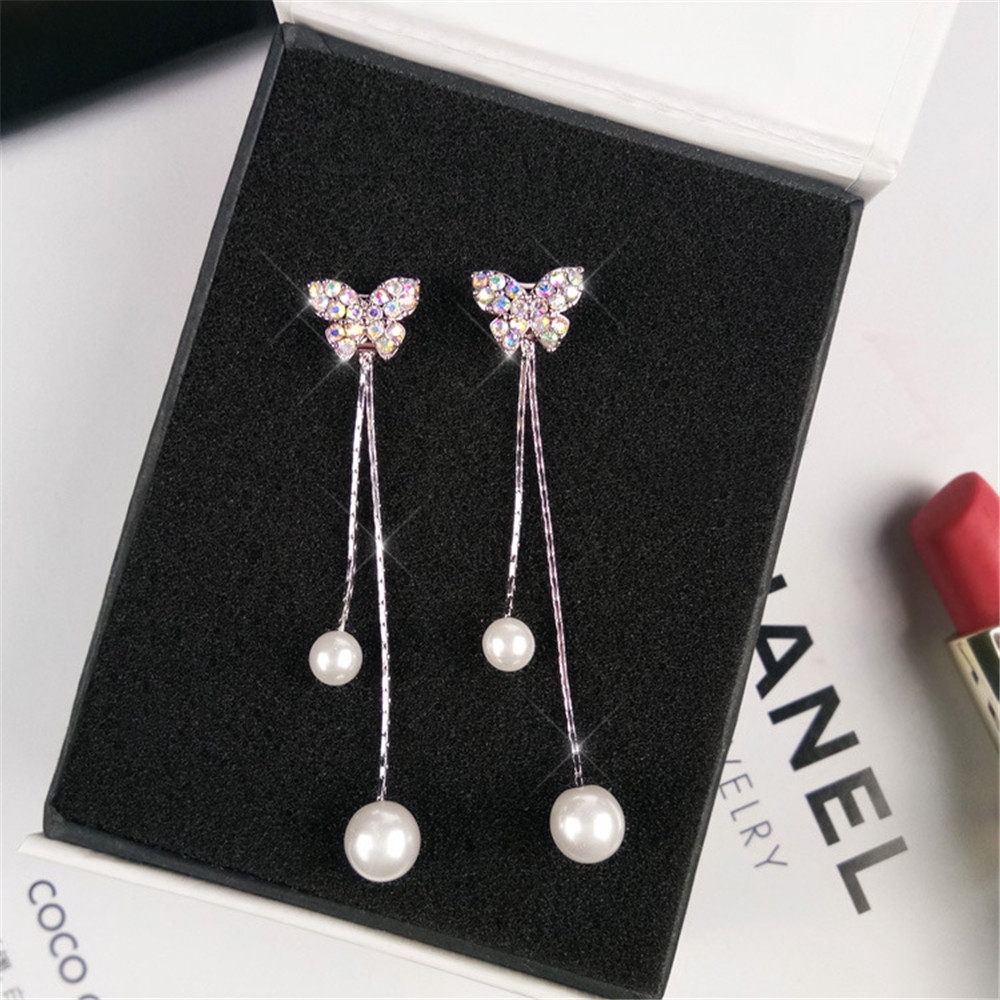 Khuyên Tai Nữ Trang Dáng Dài Tạo Hình Độc Đáo