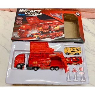 Bộ xe ô tô tải Mcqueen và car 95- đồ chơi xe chạy trớn