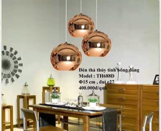 Đèn thả quả cầu phi 200