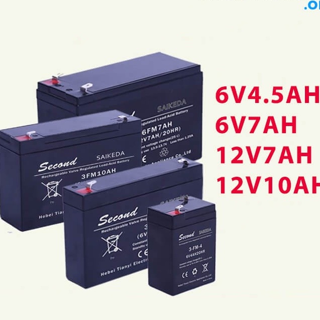 Bình ắc quy xe điện trẻ em