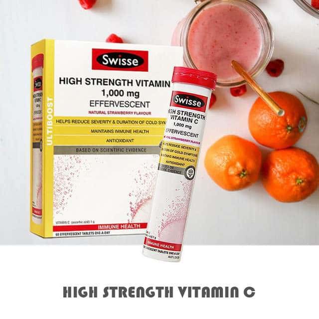 Viên sủi Vitamin C Swisse 1000mg Hộp 60 Viên Của Úc Date 6/2022 | BigBuy360 - bigbuy360.vn