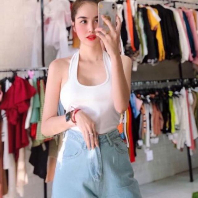 [Mã FAMAYWA giảm 10K đơn 50K] Áo yếm cá tính thun borip ( Kèm hình thật 100%) | BigBuy360 - bigbuy360.vn